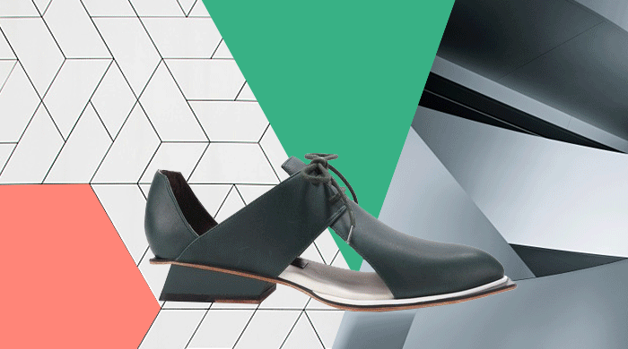 Sculptured beauties: Architectural footwear