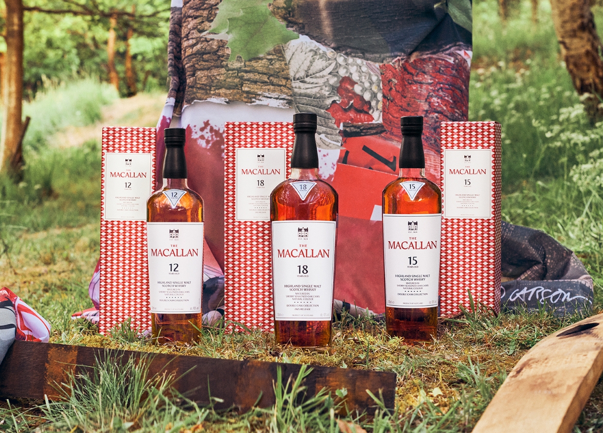 The Macallan Timeless Collections: Whisky Reimagined Through Designer David Carson’s Vision