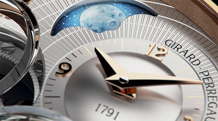 Moon phase timepieces for him and her