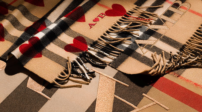 Burberry offers new additions to its personalisation options