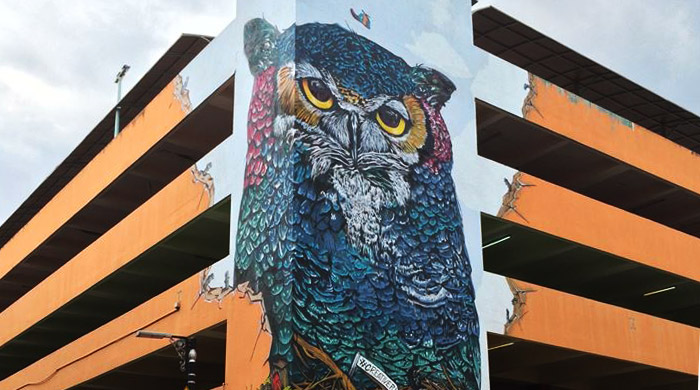 Massive Owl takes over Petaling Jaya
