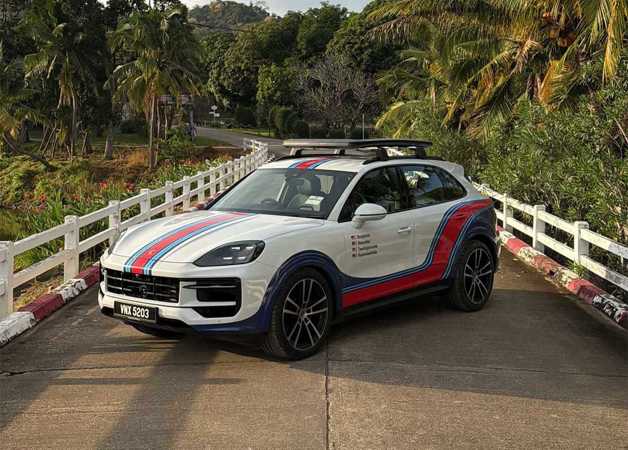 All the Lessons We Learned During A Drive to Bangkok in the Porsche Cayenne