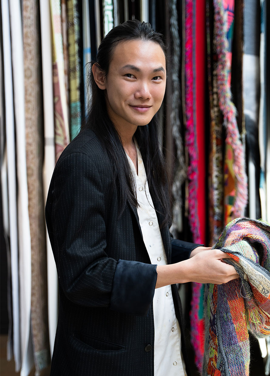 Textile Artist Marcos Kueh Talks Expectations, Grief, and Beyoncé