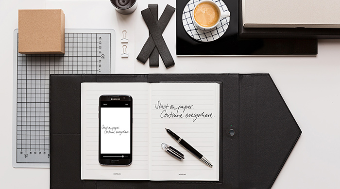 Montblanc takes the traditional writing experience into the digital world