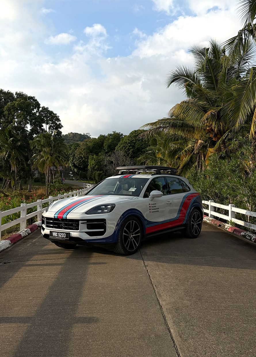 All the Lessons We Learned During A Drive to Bangkok in the Porsche Cayenne
