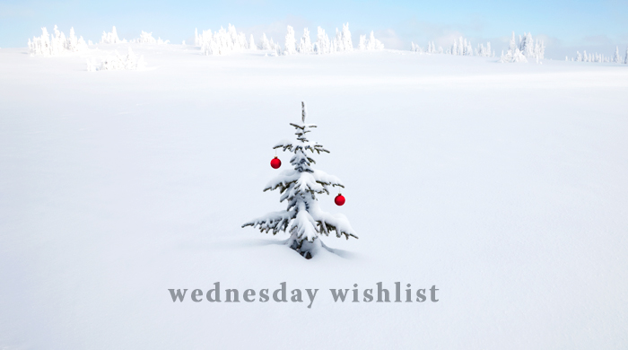 #WednesdayWishlist: White as snow