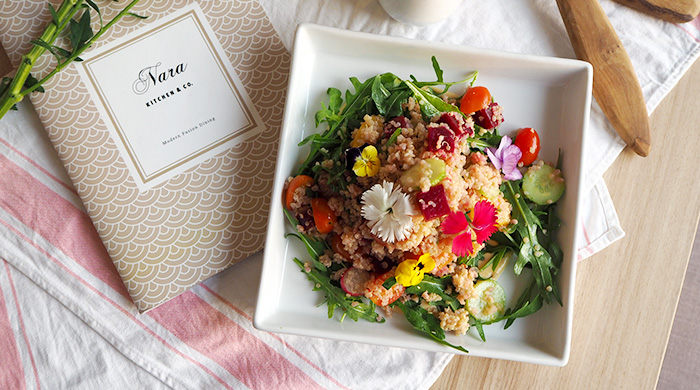 How to make a Big Belly Salad with this recipe by Nara Kitchen & Co.