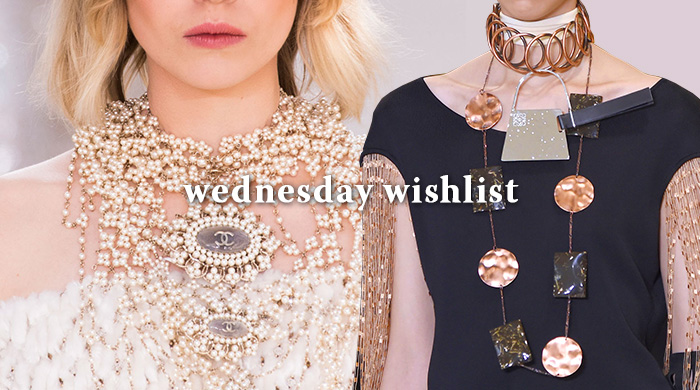 #WednesdayWishlist: Exquisite jewellery from AW16