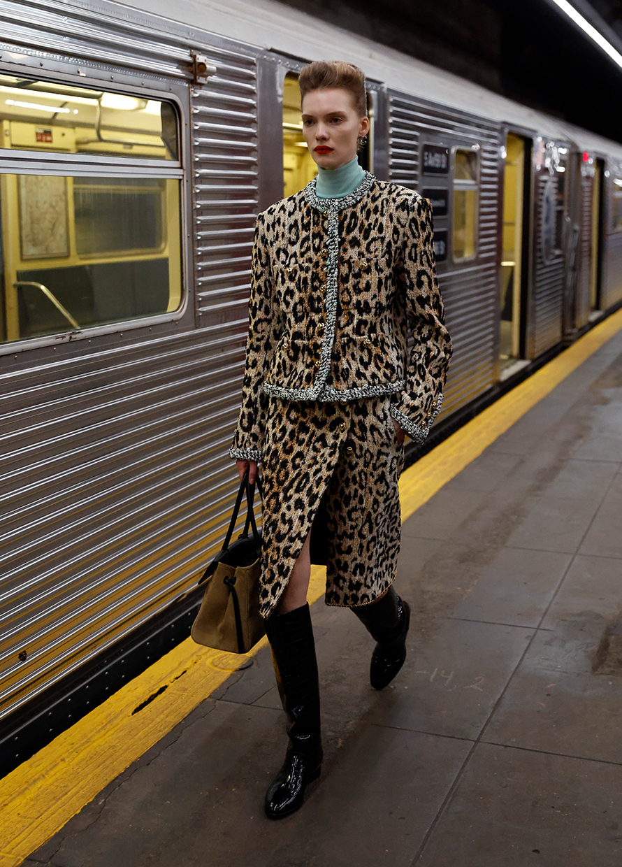 Chanel’s Métiers d’Art 2026 Hits the New York City Subway