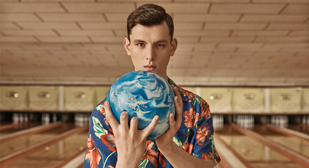 Bowling fans, the Prada capsule for Mr Porter is made for you