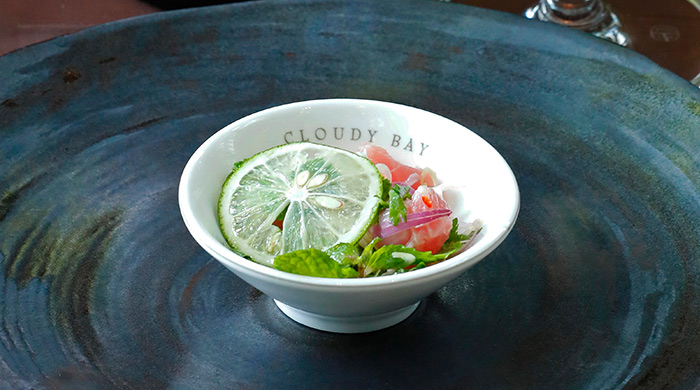 Pairing fusion Thai food with the new Cloudy Bay Sauvignon Blanc 2017