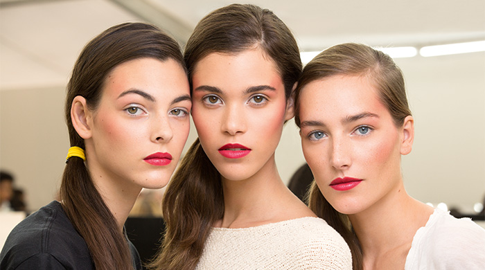 How to: Achieve chiseled cheekbones via draping