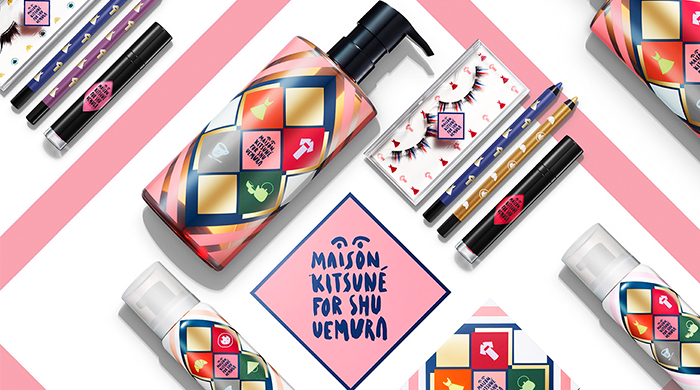 #CollabCrush: shu uemura x Maison Kitsuné