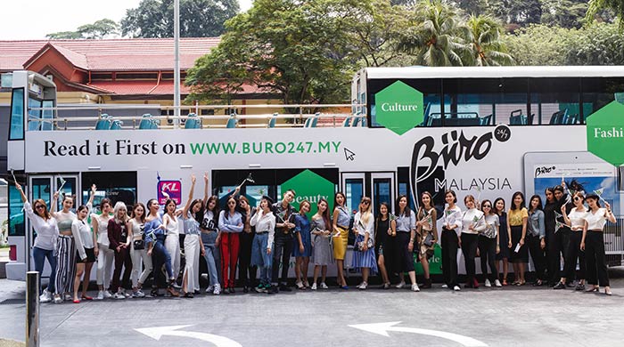 #BuroTurnsTwo: Onboard the Buro Double Decker for a ride about town