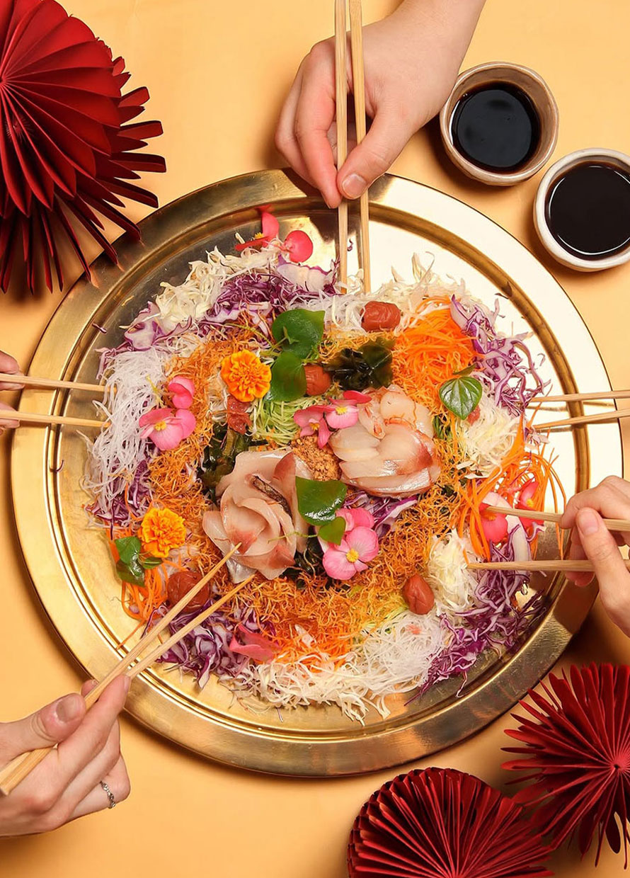 CNY 2025: Toss to new beginnings with these unique yee sang platters