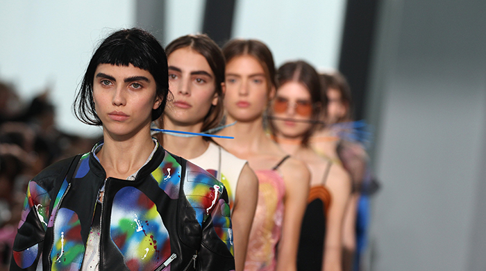 LFW SS16 Day 4: Bold brows, full lashes and baby bangs