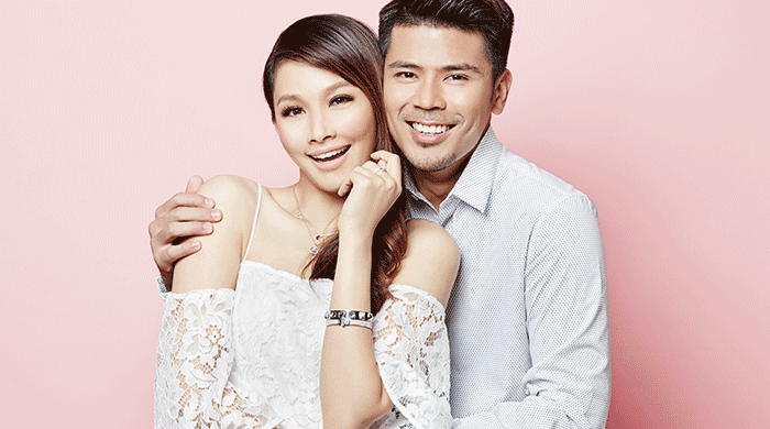 Two pairs celebrate the brilliance of love with Swarovski