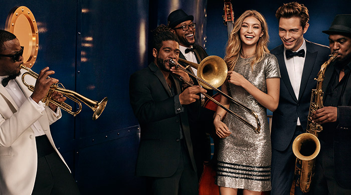 Glitz and glam: Tommy Hilfiger x Gigi Hadid Holiday 2016 Collection