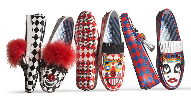 Tod’s teams up with Anna Dello Russo for a circus act