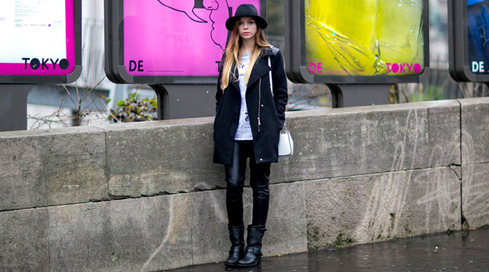 Paris Fashion Week AW16 Street Style Day 1: Muted shades