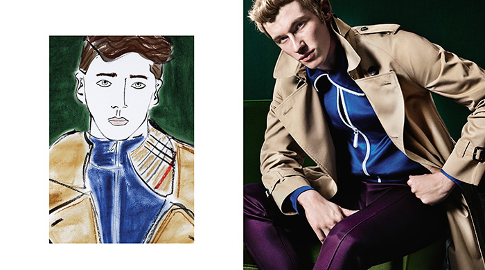 Burberry’s new campaign illustrates Brit chic to a whole new level