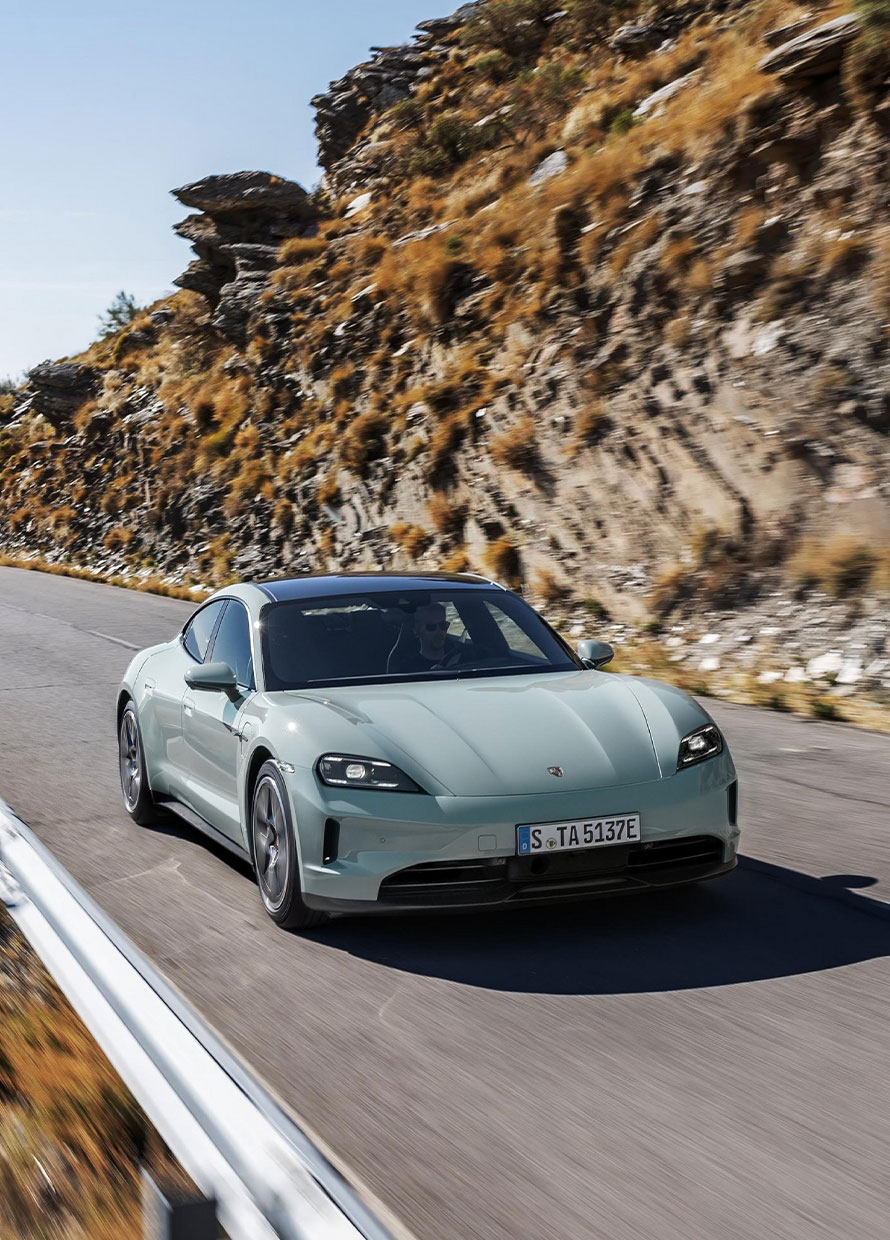 5 Things we love about the new Porsche Taycan, the iconic all-electric sports sedan