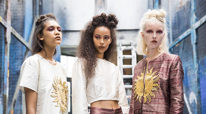 LFW SS16 Day 5: Head candy and smoky eyes